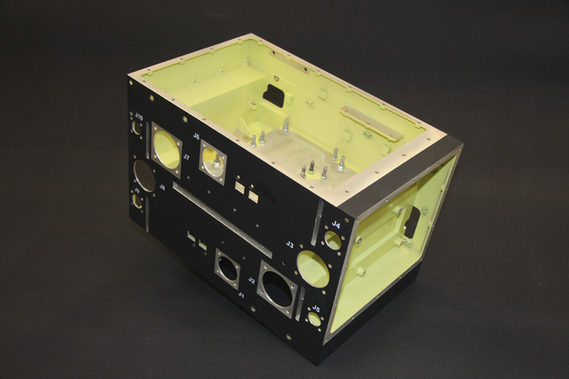 metal box on the ground